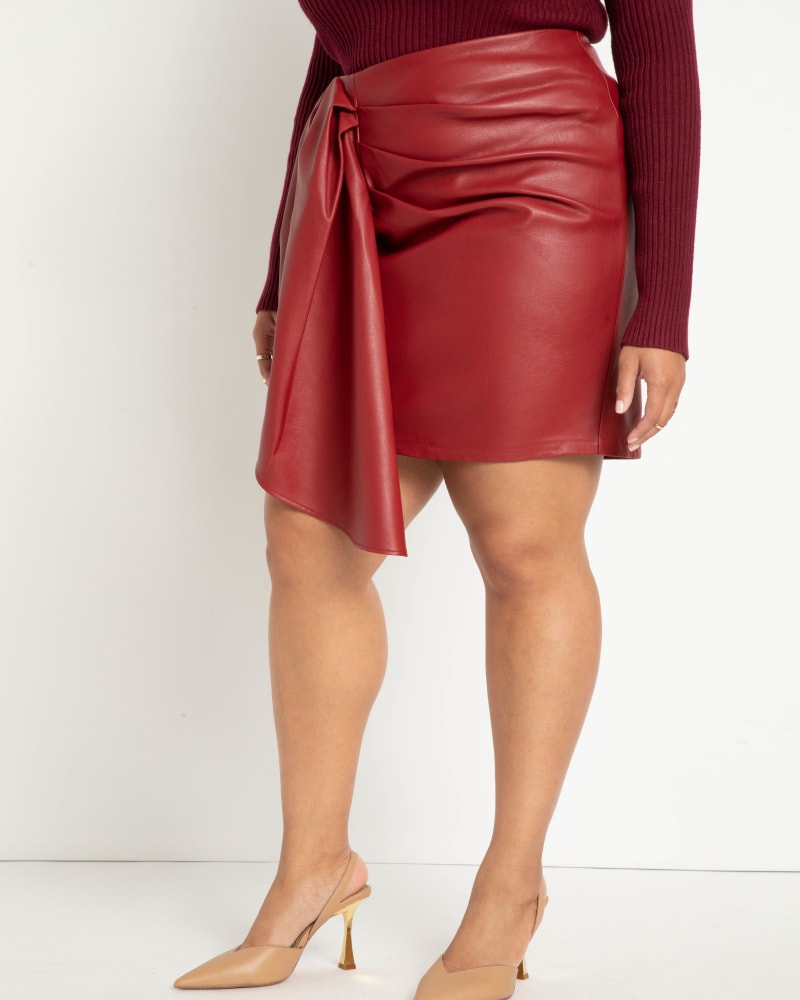 Size 14 deals leather mini skirt